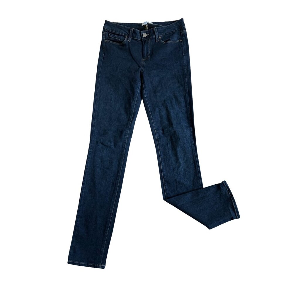 Paige Womens Sz 28 Skyline Skinny Dark Wash Jeans